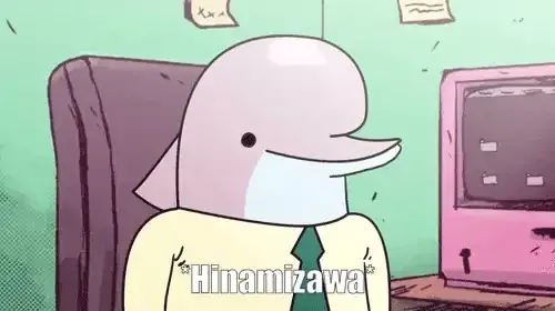 A promotional GIF Hinamizawa made for a V2 lifetime subscription sale