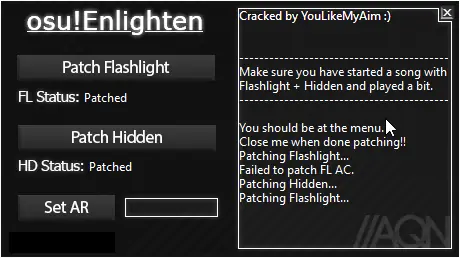 AQN V0's standalone Enlighten tool, cracked by YouLikeMyAim