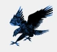 A second, darker AQN eagle mark from the V1 era